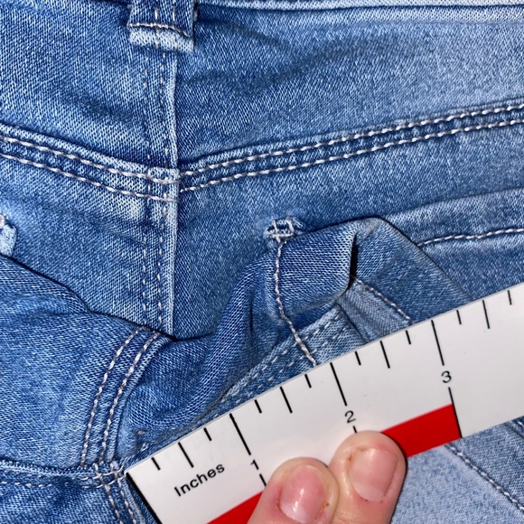 Girls Size 8 Jean Shorts Lot of 3 Arizona & VIGOSS - Picture 4 of 16